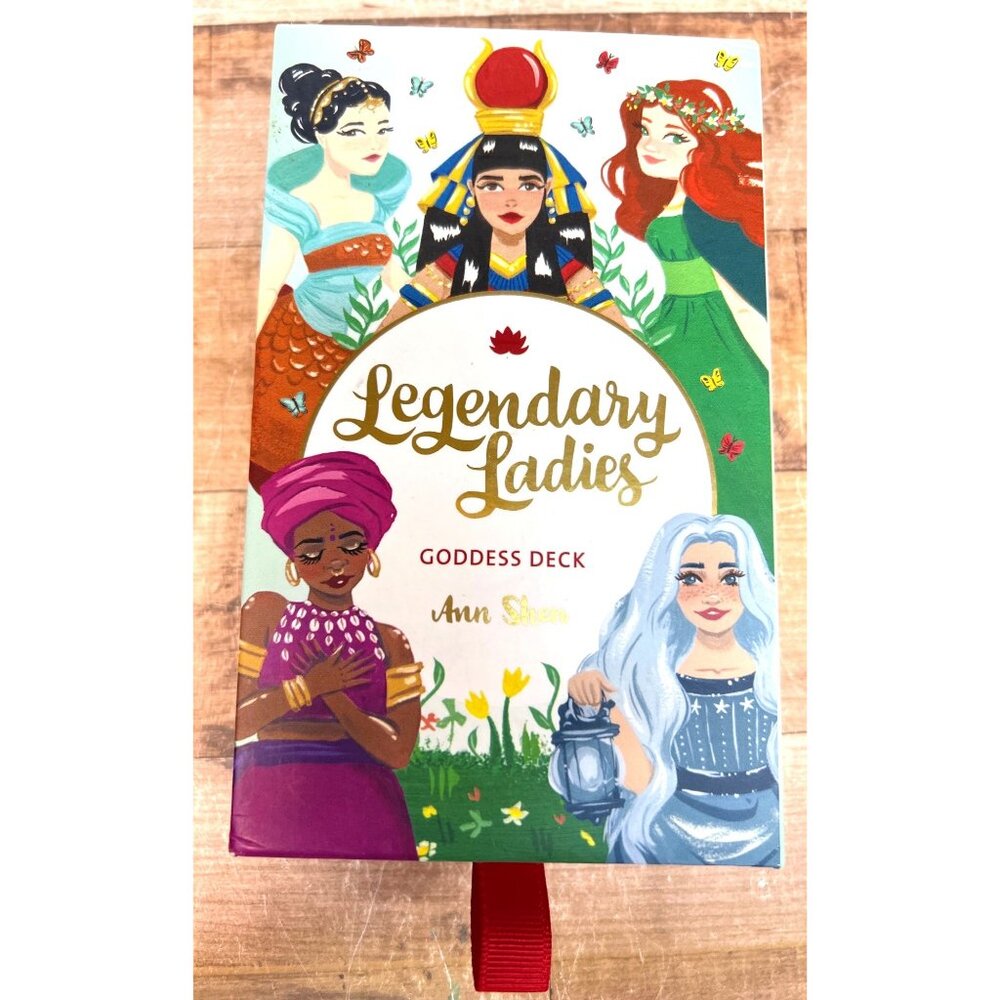 Legendary Ladies Goddess Deck By Ann Shen - 58 Illustrated Cards To Empower